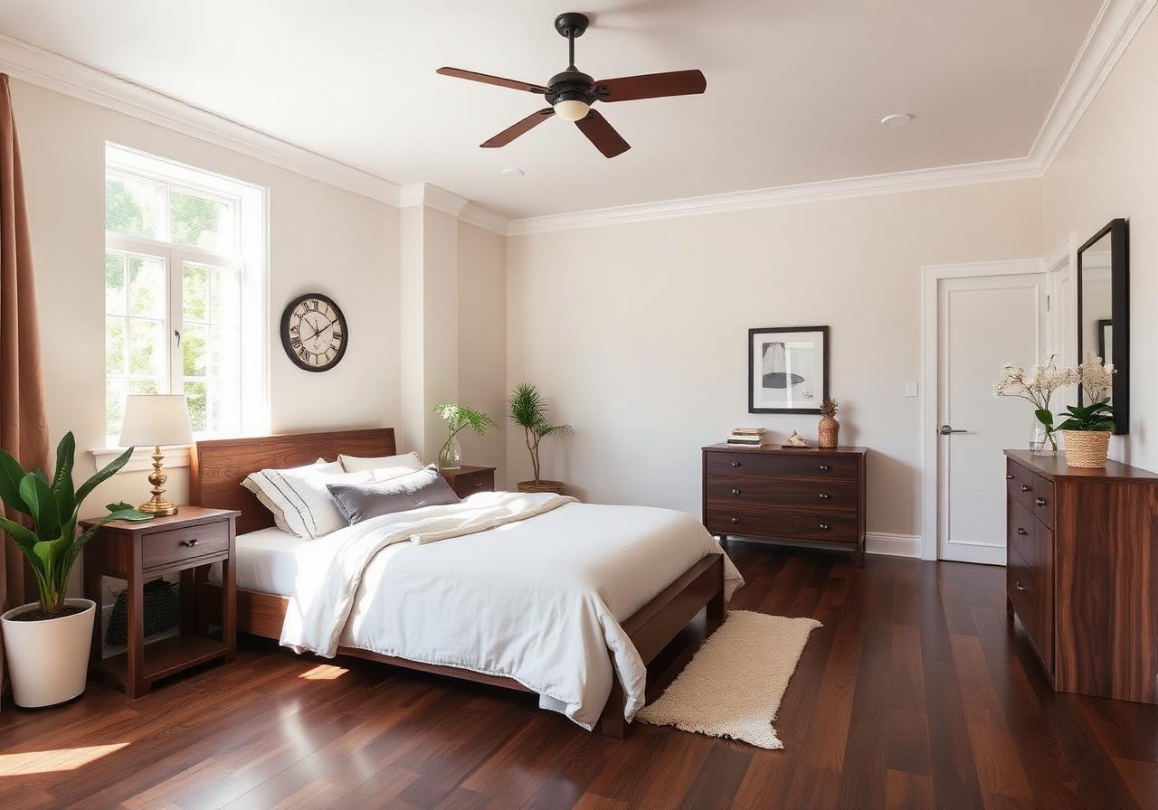 Dark Walnut Bedroom installed by Flooring Proz in New Haven, CT